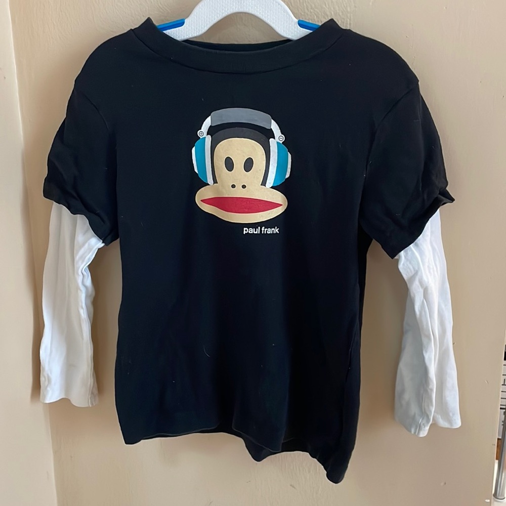 Paul Frank tshirt black 4T